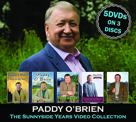 PADDY O'BRIEN DVD's