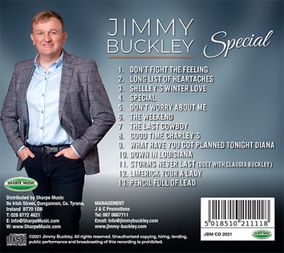 jimmy buckley tour dates uk